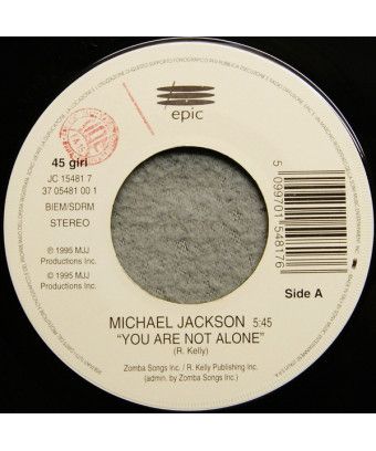 Tu n'es pas seul, je me souviendrai [Michael Jackson,...] - Vinyl 7", 45 RPM, Single [product.brand] 1 - Shop I'm Jukebox 