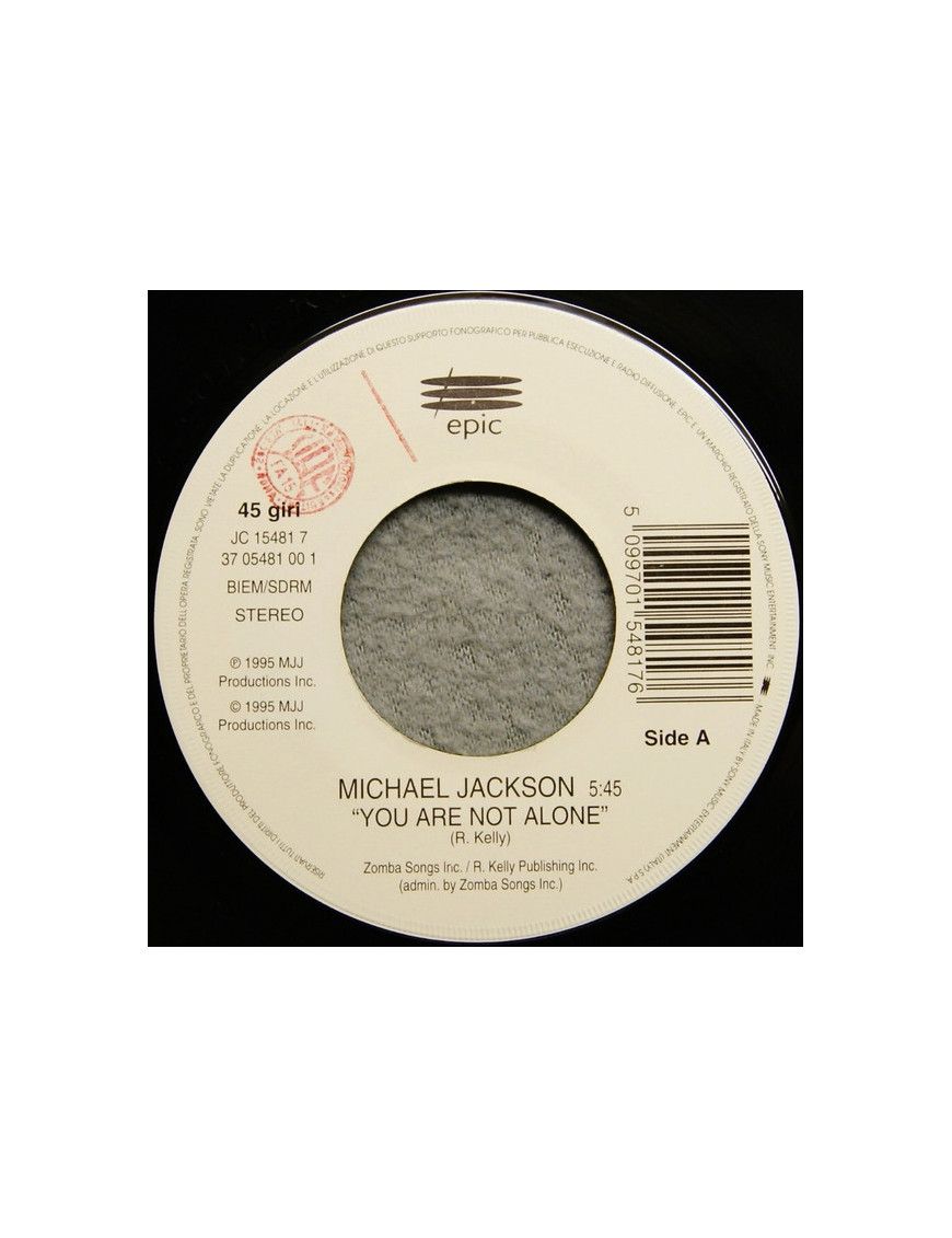 Tu n'es pas seul, je me souviendrai [Michael Jackson,...] - Vinyl 7", 45 RPM, Single [product.brand] 1 - Shop I'm Jukebox 