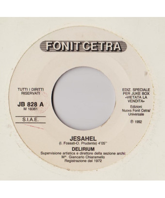 Jesahel Bandiera Gialla The Died Piper [Delirium (5),...] – Vinyl 7", 45 RPM, Jukebox