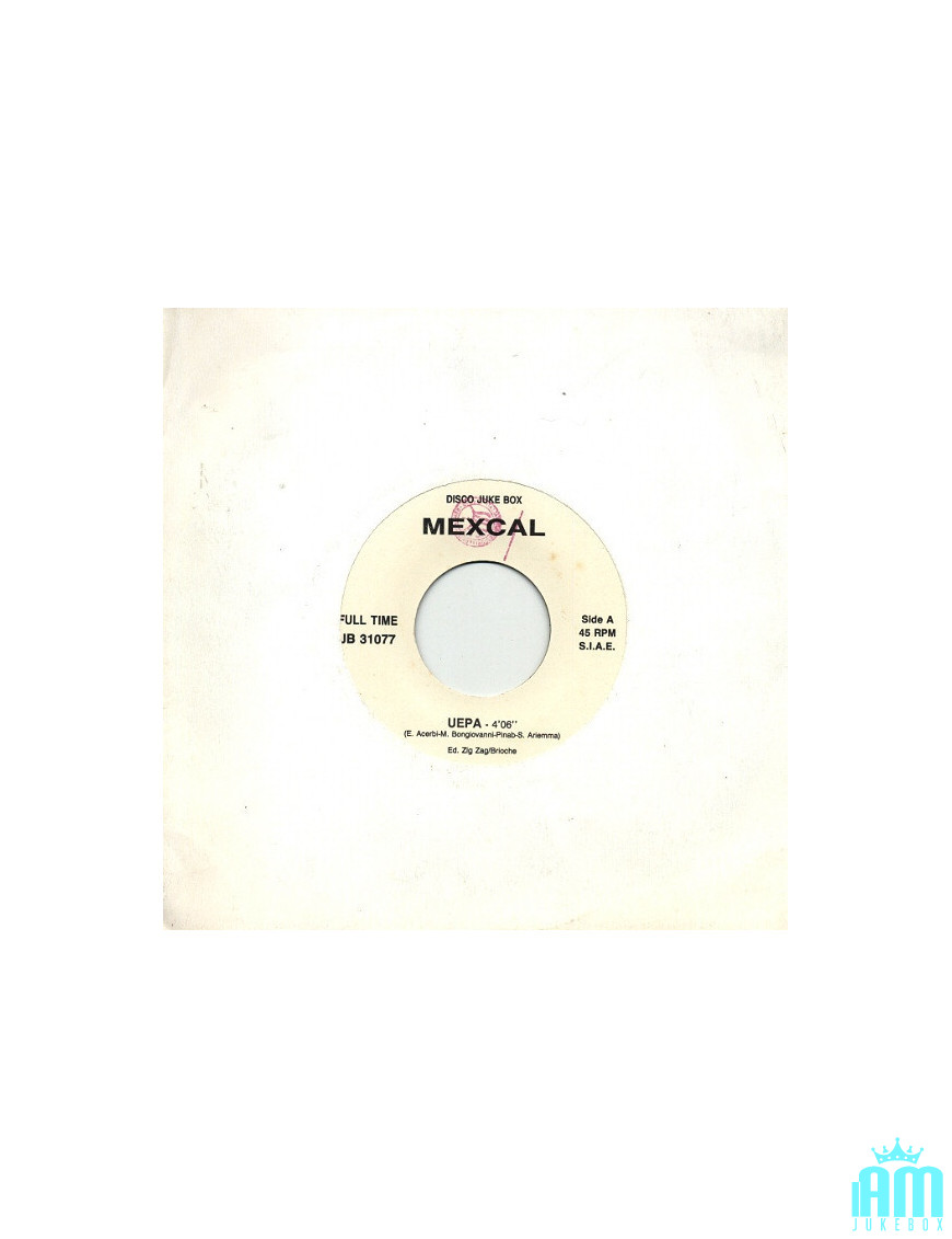 UEPA Lover [Mexcal,...] – Vinyl 7", 45 RPM, Jukebox [product.brand] 1 - Shop I'm Jukebox 