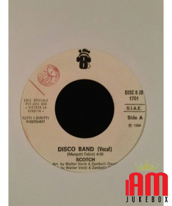 Disco Band Comanchero [Scotch,...] - Vinyle 7", 45 Tours, Jukebox [product.brand] 1 - Shop I'm Jukebox 