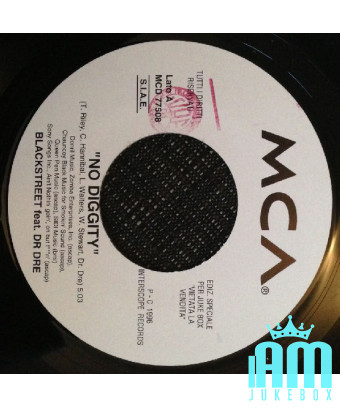 No Diggity Qu'est-ce que l'amour a à voir avec ça [Blackstreet,...] - Vinyl 7", Jukebox [product.brand] 1 - Shop I'm Jukebox 