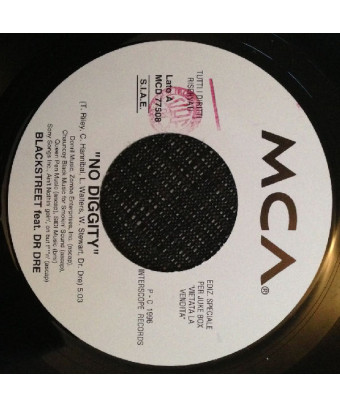 No Diggity What's Love Got To Do With It [Blackstreet,...] – Vinyl 7", Jukebox