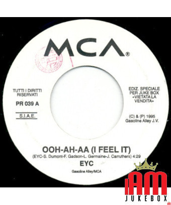 Ooh-ah-aa (I Feel It) Come As You Are [EYC,...] – Vinyl 7", 45 RPM, Jukebox [product.brand] 1 - Shop I'm Jukebox 