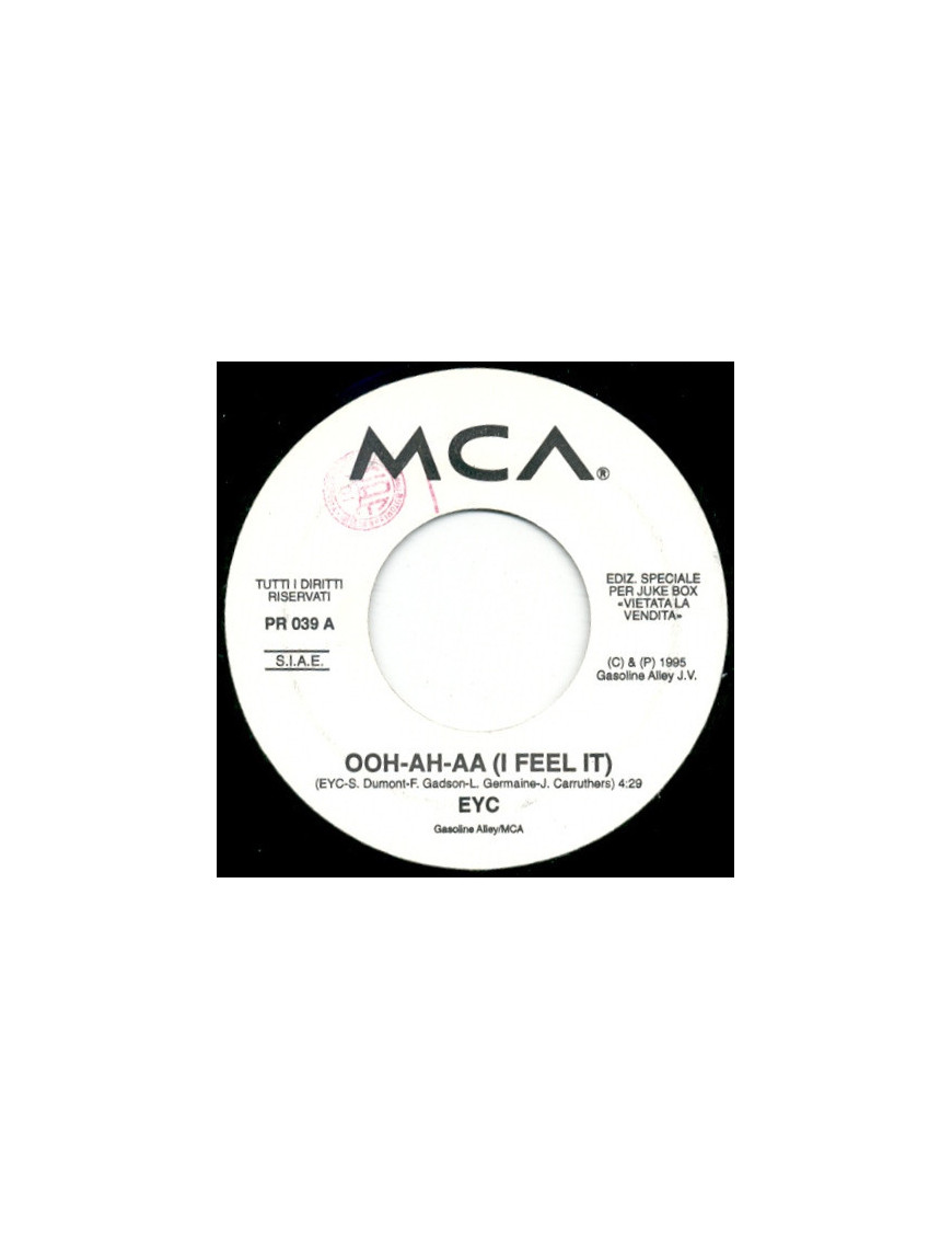 Ooh-ah-aa (I Feel It) Come As You Are [EYC,...] – Vinyl 7", 45 RPM, Jukebox [product.brand] 1 - Shop I'm Jukebox 