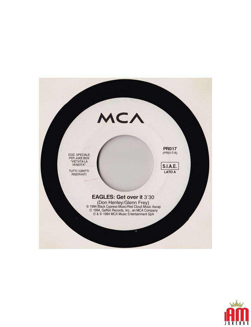 Get Over It Best Of My Love (Radio Mix) [Eagles,...] - Vinyl 7", 45 RPM, Jukebox [product.brand] 1 - Shop I'm Jukebox 