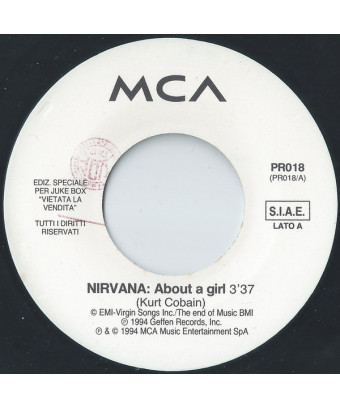 About A Girl Blind Man [Nirvana,...] – Vinyl 7", 45 RPM, Jukebox