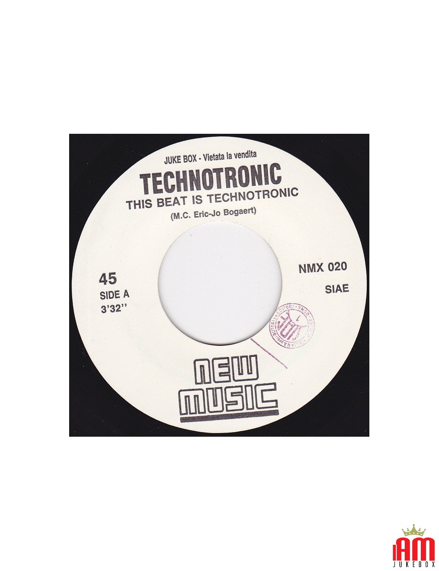 This Beat Is Technotronic Say It To Your Brother [Technotronic,...] – Vinyl 7", 45 RPM, Jukebox [product.brand] 1 - Shop I'm Juk