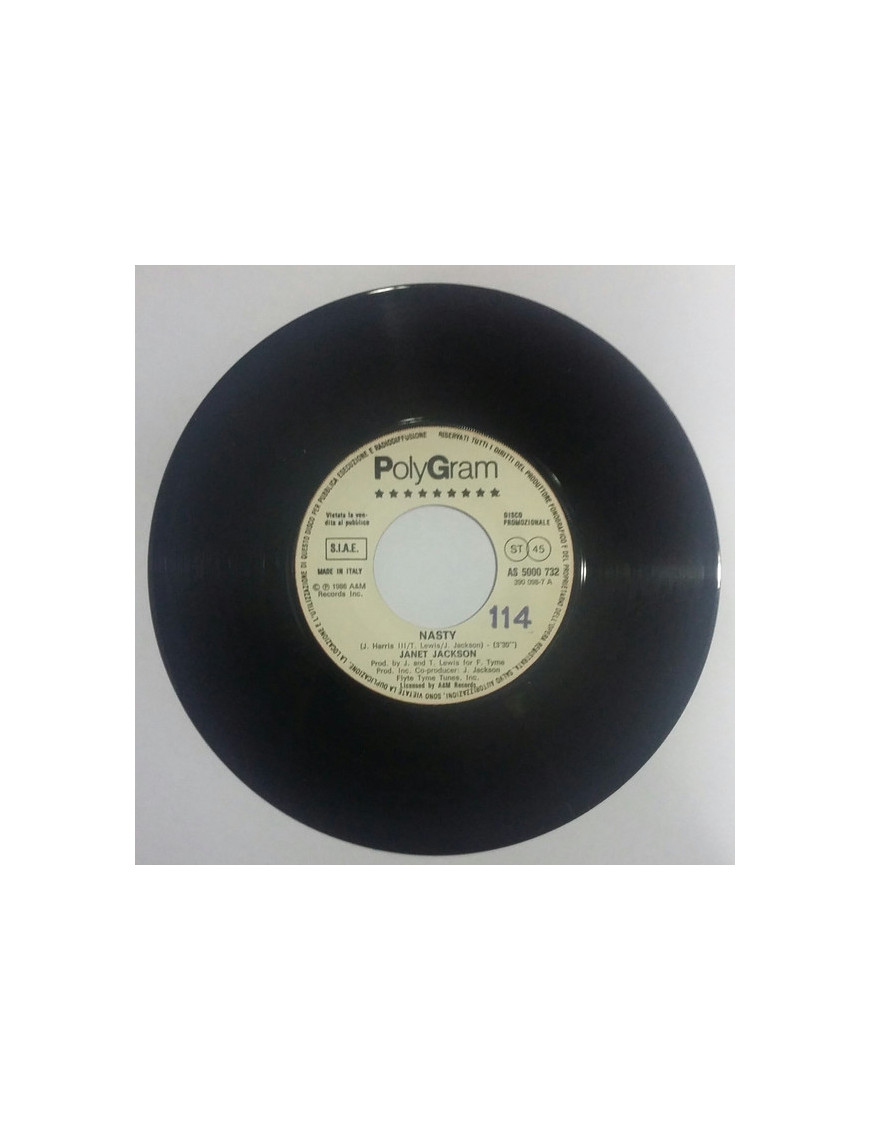 Nasty   New York - Rio - Tokyo  [Janet Jackson,...] - Vinyl 7", 45 RPM, Promo