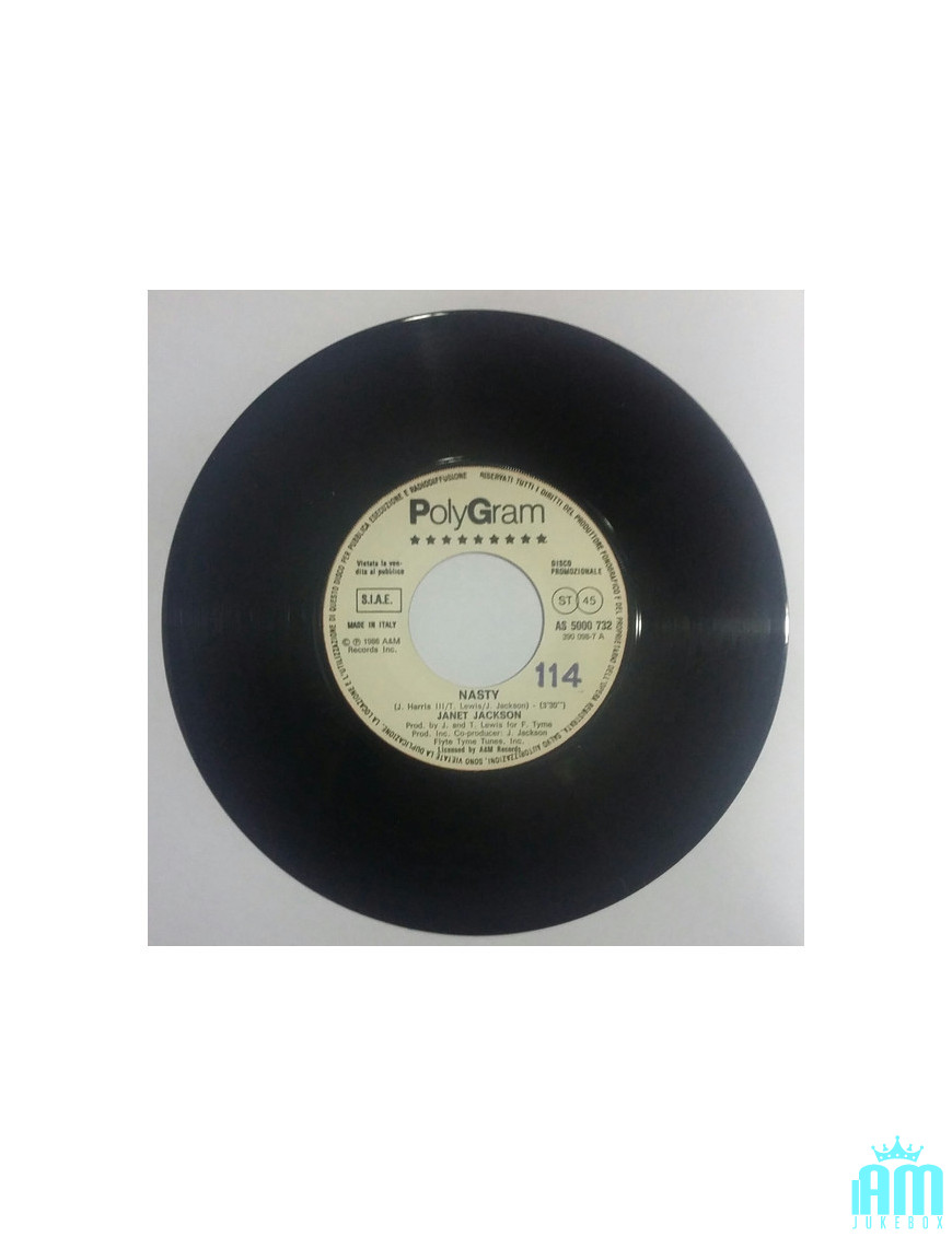 Nasty New York - Rio - Tokyo [Janet Jackson,...] - Vinyle 7", 45 RPM, Promo [product.brand] 1 - Shop I'm Jukebox 