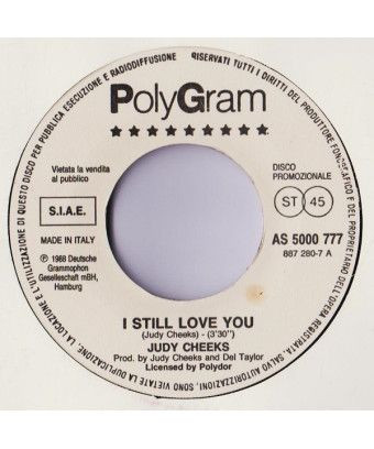 I Still Love You Dr! Dr! [Judy Cheeks,...] - Vinyl 7", 45 RPM, Promo [product.brand] 1 - Shop I'm Jukebox 