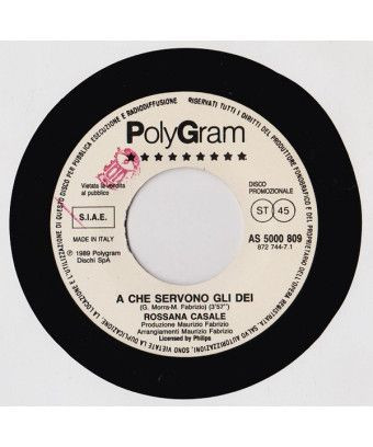 Quels sont les dieux à chaque fois [Rossana Casale,...] - Vinyl 7", 45 RPM, Promo [product.brand] 1 - Shop I'm Jukebox 