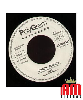 Suicide Blonde I Can See Clearly Now [INXS,...] – Vinyl 7", 45 RPM, Promo [product.brand] 1 - Shop I'm Jukebox 