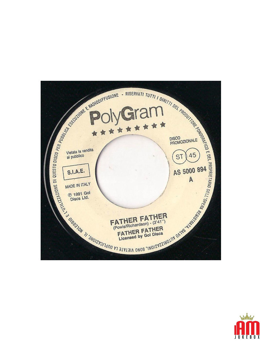 Father Father Step On [Father Father,...] - Vinyl 7", 45 RPM, Promo [product.brand] 1 - Shop I'm Jukebox 