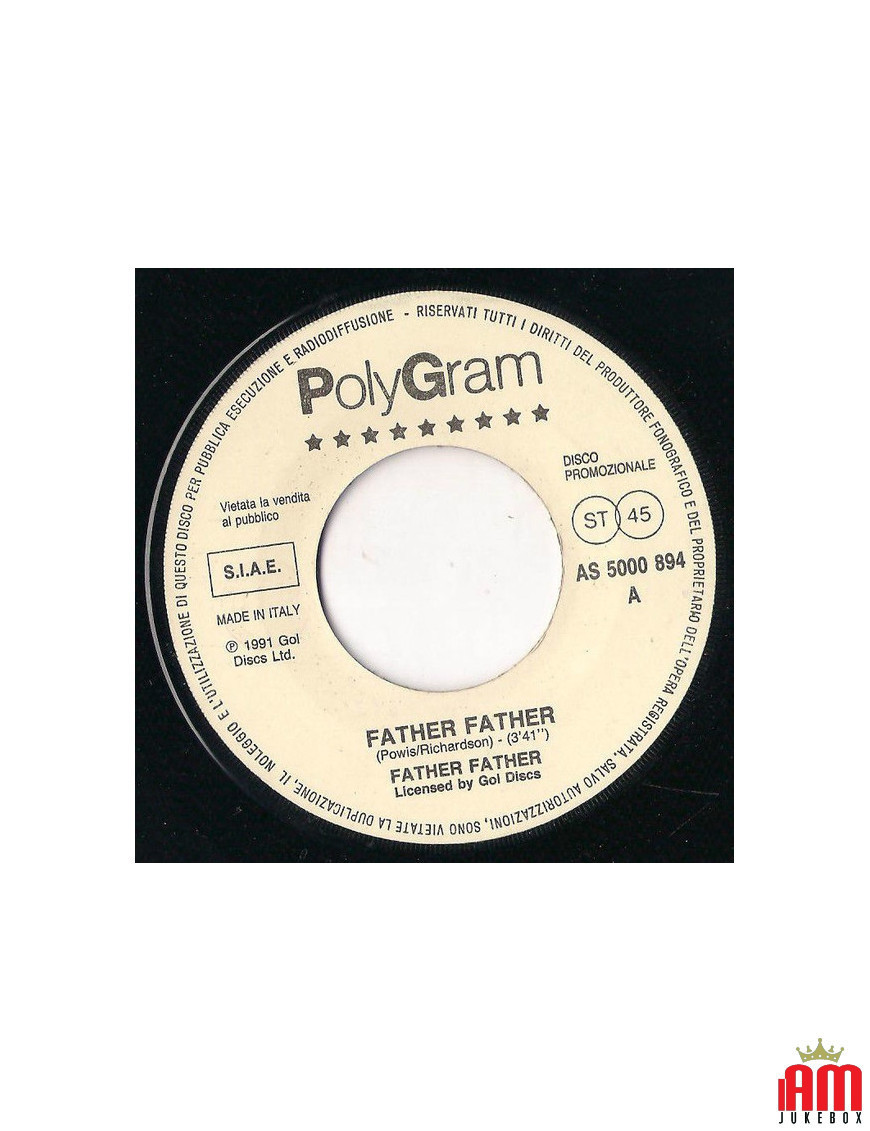 Father Father Step On [Father Father,...] - Vinyle 7", 45 RPM, Promo [product.brand] 1 - Shop I'm Jukebox 