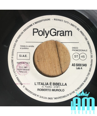 Italy Is Beautiful I No Longer Know Who To Believe [Roberto Murolo,...] - Vinyl 7", 45 RPM, Promo [product.brand] 1 - Shop I'm J
