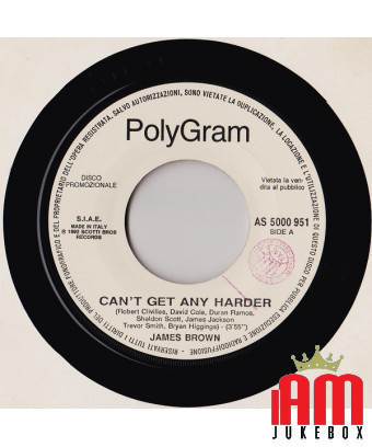 Can't Get Any Harder Deep [James Brown,...] - Vinyl 7", 45 RPM, Promo [product.brand] 1 - Shop I'm Jukebox 