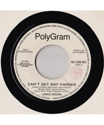 Can't Get Any Harder Deep [James Brown,...] – Vinyl 7", 45 RPM, Promo
