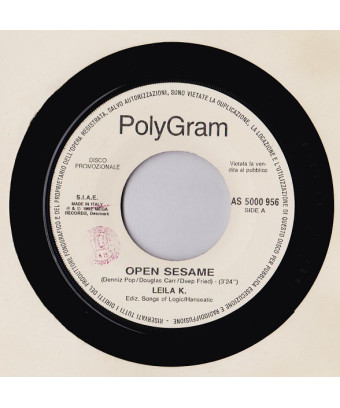 Open Sesame   Bambina Mia [Leila K,...] - Vinyl 7", 45 RPM, Promo