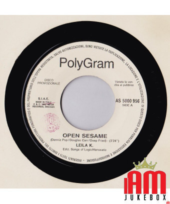 Open Sesame Bambina Mia [Leila K,...] – Vinyl 7", 45 RPM, Promo [product.brand] 1 - Shop I'm Jukebox 