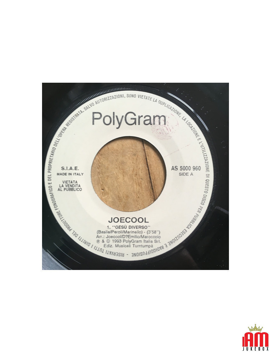 Gesù Diverso Payer le prix de l'amour [Joecool,...] - Vinyl 7", 45 RPM, Promo [product.brand] 1 - Shop I'm Jukebox 