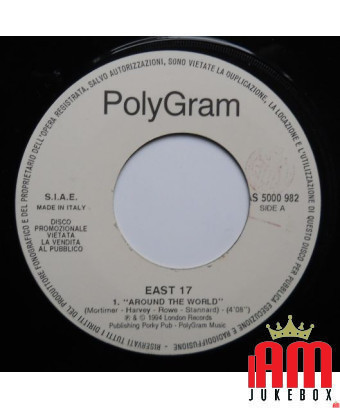 Around The World Amarsi Un Po' [East 17,...] – Vinyl 7", 45 RPM, Promo [product.brand] 1 - Shop I'm Jukebox 