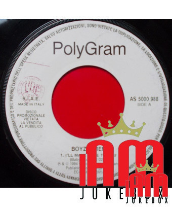 I'll Make Love To You Crazy For You [Boyz II Men,...] - Vinyl 7", 45 RPM, Promo [product.brand] 1 - Shop I'm Jukebox 