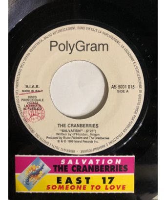 Salvation Someone To Love [The Cranberries,...] – Vinyl 7", 45 RPM, Promo [product.brand] 1 - Shop I'm Jukebox 