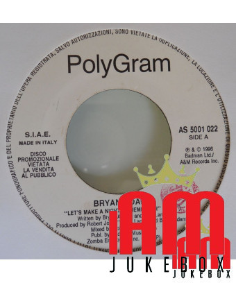 Machen wir eine unvergessliche Nacht Ocean Drive [Bryan Adams,...] – Vinyl 7", 45 RPM, Jukebox, Promo