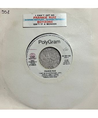 I Can't Get No (Satisfaction) Isn't It A Wonder? [Frankie Ruiz,...] - Vinyl 7", 45 RPM, Jukebox [product.brand] 1 - Shop I'm Juk