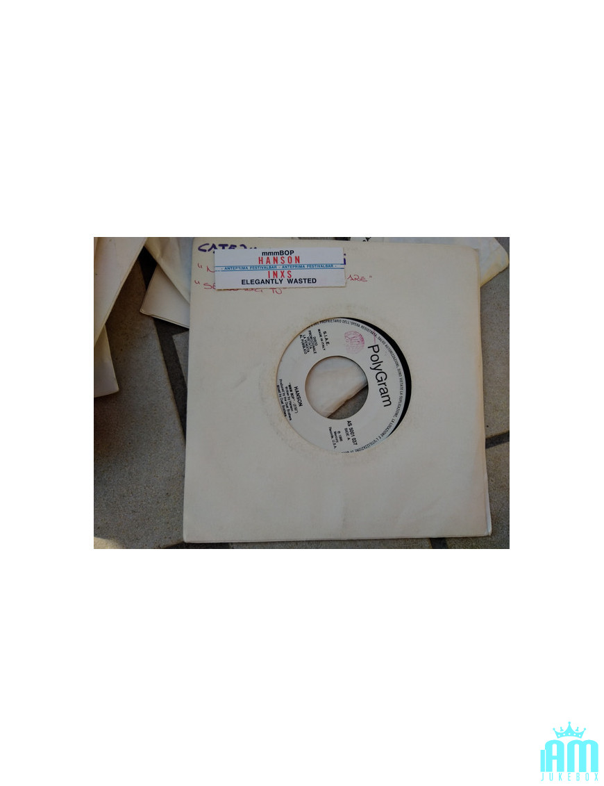 MmmBop Elegantly Wasted [Hanson,...] - Vinyle 7", 45 RPM, Promo [product.brand] 1 - Shop I'm Jukebox 