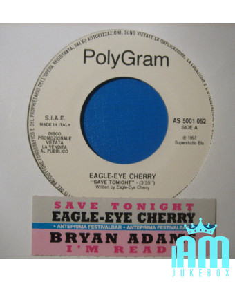 Speichern Sie „Tonight I'm Ready [Eagle-Eye Cherry,...] – Vinyl 7", 45 RPM, Promo [product.brand] 1 - Shop I'm Jukebox 