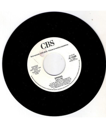 Success   Call Me [Picnic At The Whitehouse,...] - Vinyl 7", 45 RPM, Jukebox