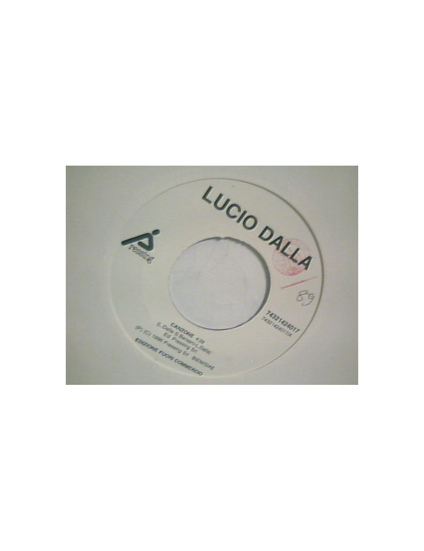 Canzone   Sono Esaurito [Lucio Dalla,...] - Vinyl 7", 45 RPM, Promo
