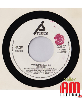 Apriti Cuore Viva [Lucio Dalla,...] – Vinyl 7", 45 RPM, Promo [product.brand] 1 - Shop I'm Jukebox 