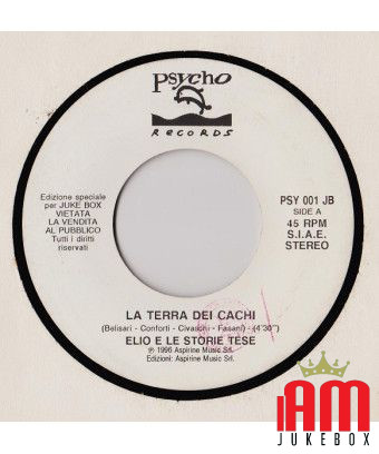 The Land of Cachi Is Not Love [Elio E Le Storie Tese,...] - Vinyl 7", 45 RPM, Jukebox, Stereo [product.brand] 1 - Shop I'm Jukeb