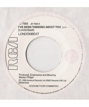 I've Been Thinking About You   So Close [Londonbeat,...] - Vinyl 7", 45 RPM, Promo