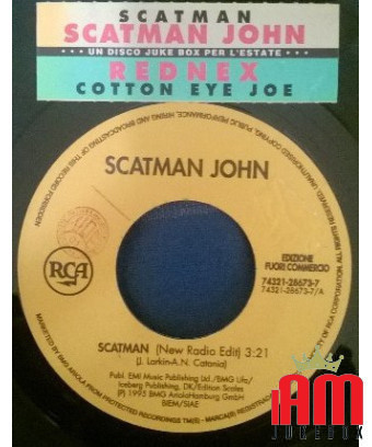 Scatman (New Radio Edit) Cotton Eye Joe [Scatman John,...] – Vinyl 7", Jukebox [product.brand] 1 - Shop I'm Jukebox 