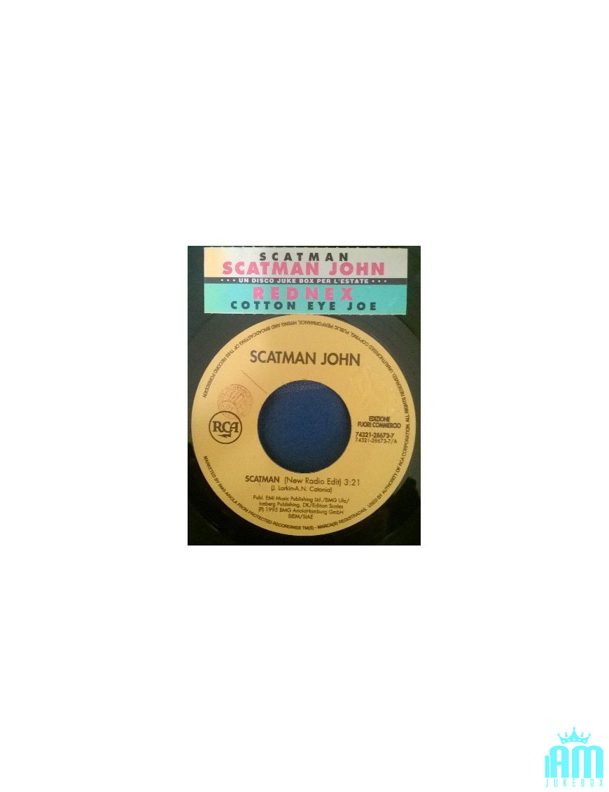 Scatman (New Radio Edit) Cotton Eye Joe [Scatman John,...] – Vinyl 7", Jukebox [product.brand] 1 - Shop I'm Jukebox 