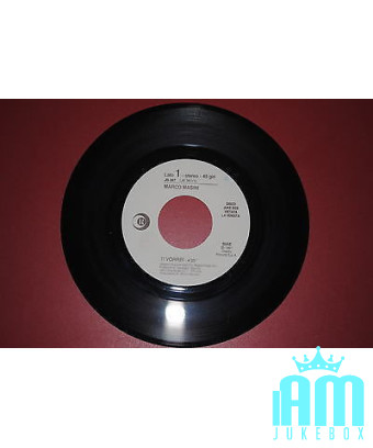 Ti je voudrais Aironi [Marco Masini,...] - Vinyl 7", 45 RPM, Jukebox [product.brand] 1 - Shop I'm Jukebox 