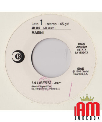 La Libertà House Of The Rising Sun (7" Edit) [Marco Masini,...] - Vinyl 7", 45 RPM, Jukebox, Stéréo [product.brand] 1 - Shop I'm