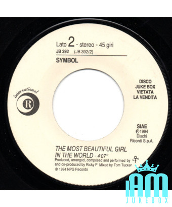 Hey Bionda La plus belle fille du monde [Ufo Piemontesi,...] - Vinyl 7", 45 RPM, Jukebox [product.brand] 1 - Shop I'm Jukebox 