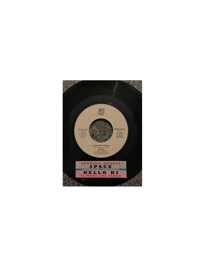 Aving Angels Il Mare Che Senti [Space,...] – Vinyl 7", 45 RPM, Jukebox