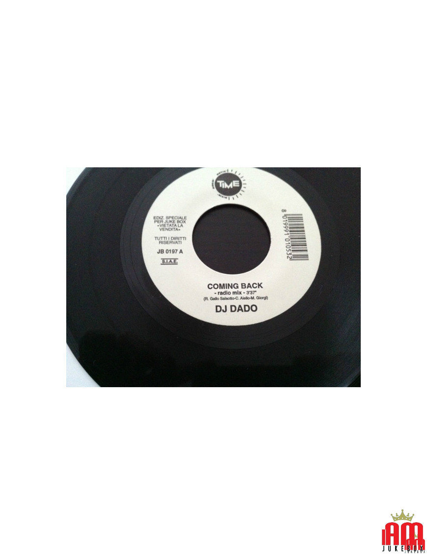 Coming Back The Sign [DJ Dado,...] - Vinyle 7", 45 RPM, Single [product.brand] 1 - Shop I'm Jukebox 