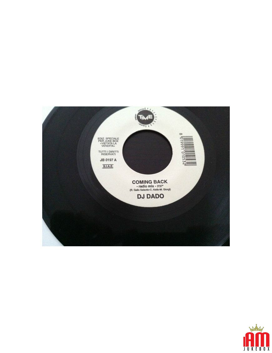 Coming Back The Sign [DJ Dado,...] - Vinyle 7", 45 RPM, Single [product.brand] 1 - Shop I'm Jukebox 