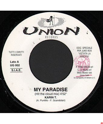 Mon paradis, je te sens [Karin T.] - Vinyl 7", 45 RPM, Single, Jukebox, Promo [product.brand] 1 - Shop I'm Jukebox 