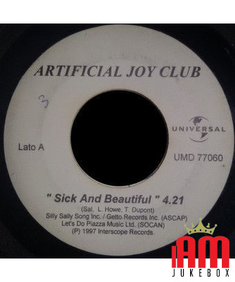 Sick And Beautiful La Mucara [Artificial Joy Club,...] - Vinyle 7", 45 RPM, Promo [product.brand] 1 - Shop I'm Jukebox 