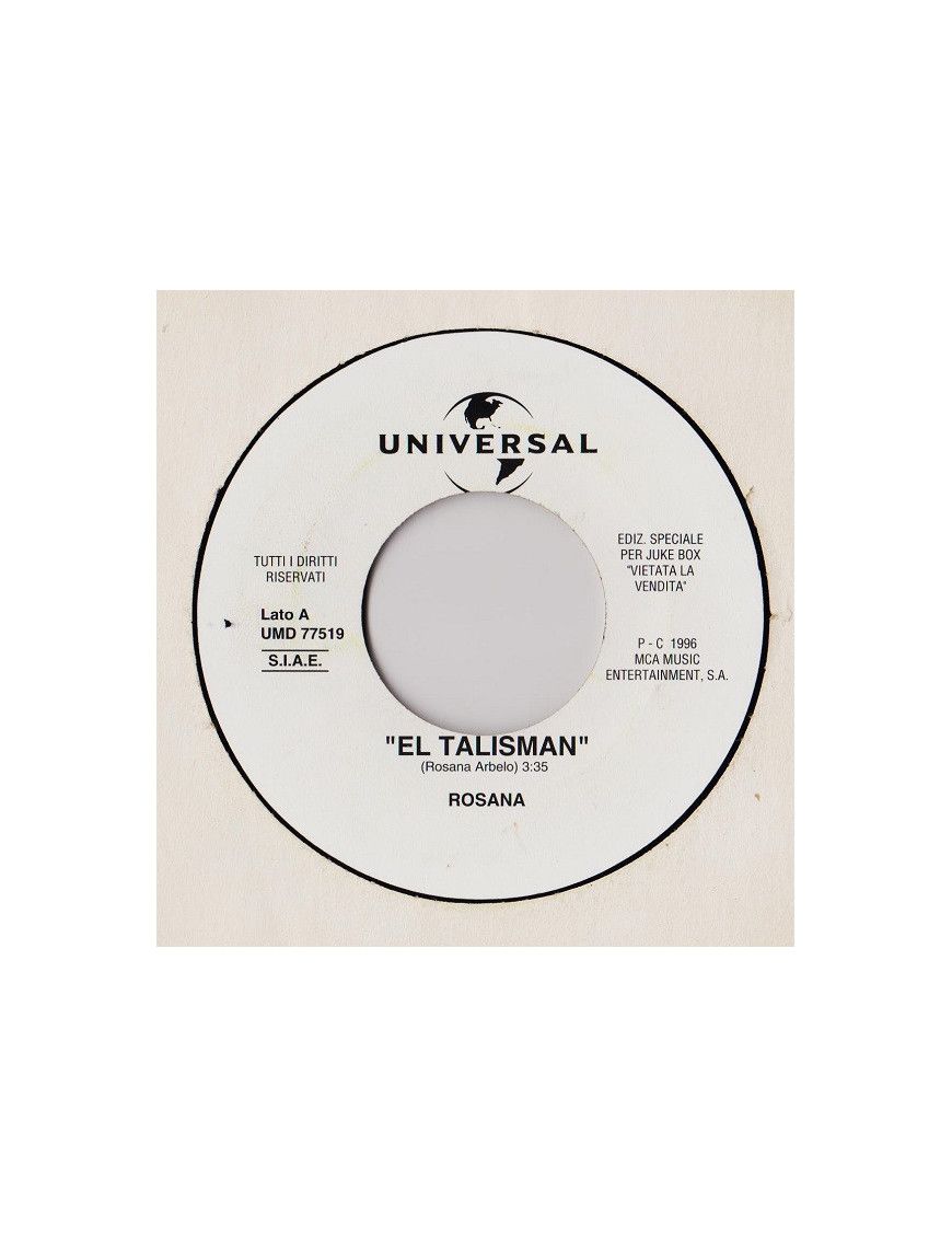 El Talisman La Nouvelle Pollution [Rosana,...] - Vinyl 7", 45 RPM, Jukebox [product.brand] 1 - Shop I'm Jukebox 