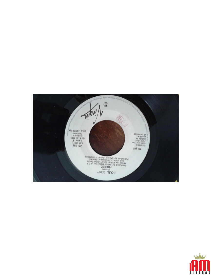 IOU Foreign Affair [Freeez,...] – Vinyl 7", 45 RPM, Jukebox [product.brand] 1 - Shop I'm Jukebox 