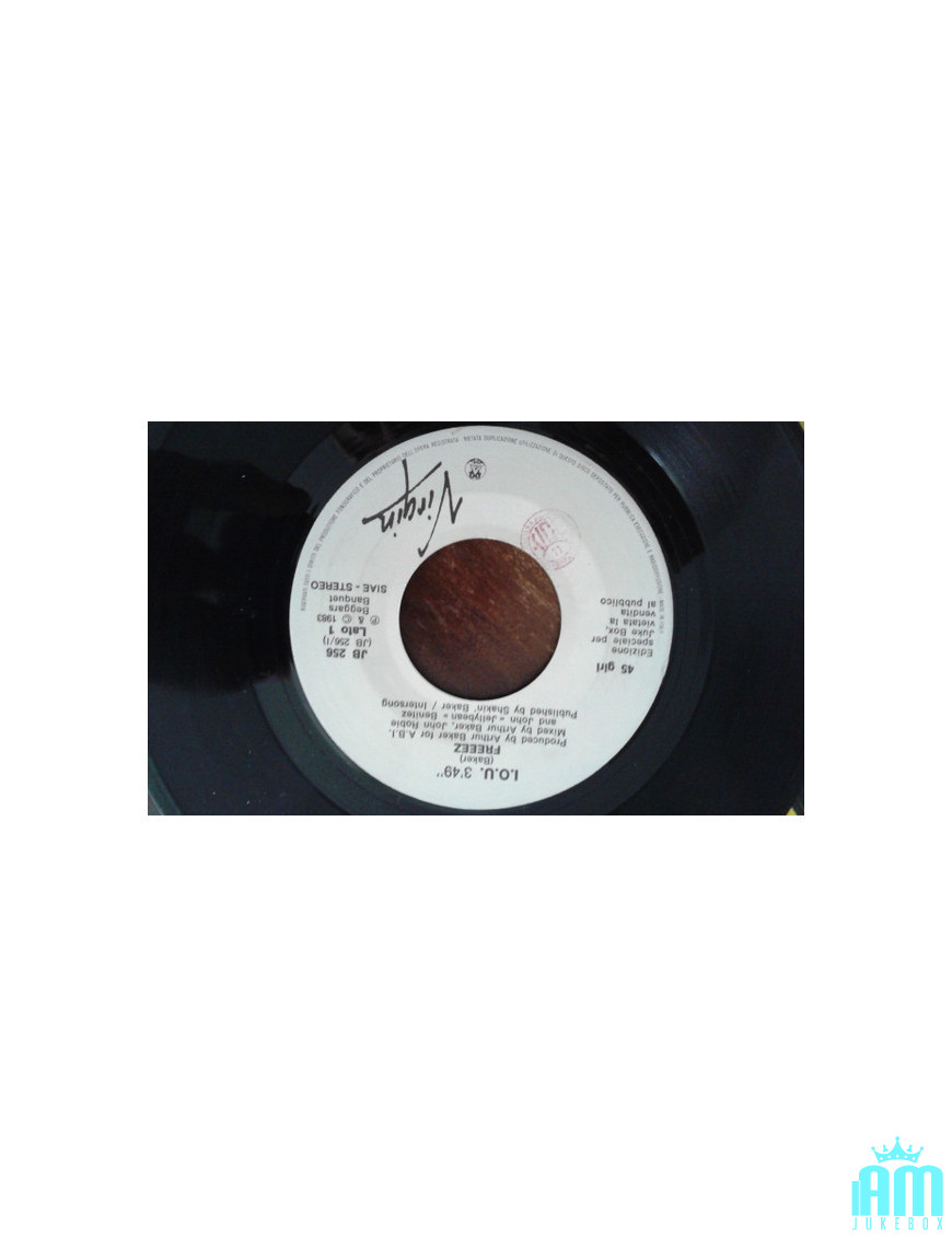 IOU Foreign Affair [Freeez,...] - Vinyle 7", 45 RPM, Jukebox [product.brand] 1 - Shop I'm Jukebox 